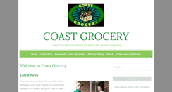 Desktop Screenshot of coastgrocery.com